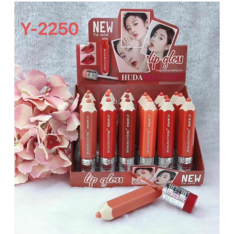 

(24)pics lipglos Huda crayon
