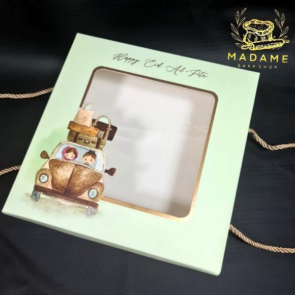 

+++++] Box Lebaran Idul Fitri / Kotak Kue Lebaran 22x22 / Dus Kue Lebaran