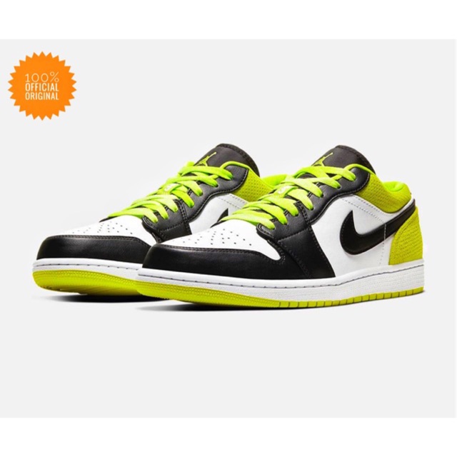 Air Jordan 1 Low SE Black/Cyber/White/Black