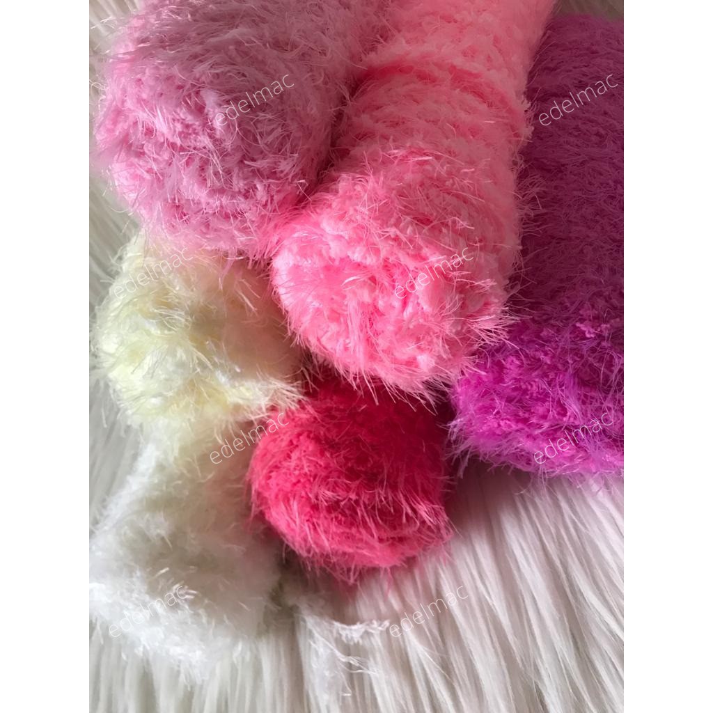 Tali Benang Rajut Bulu Halus Import Cashmere Plush Yarn