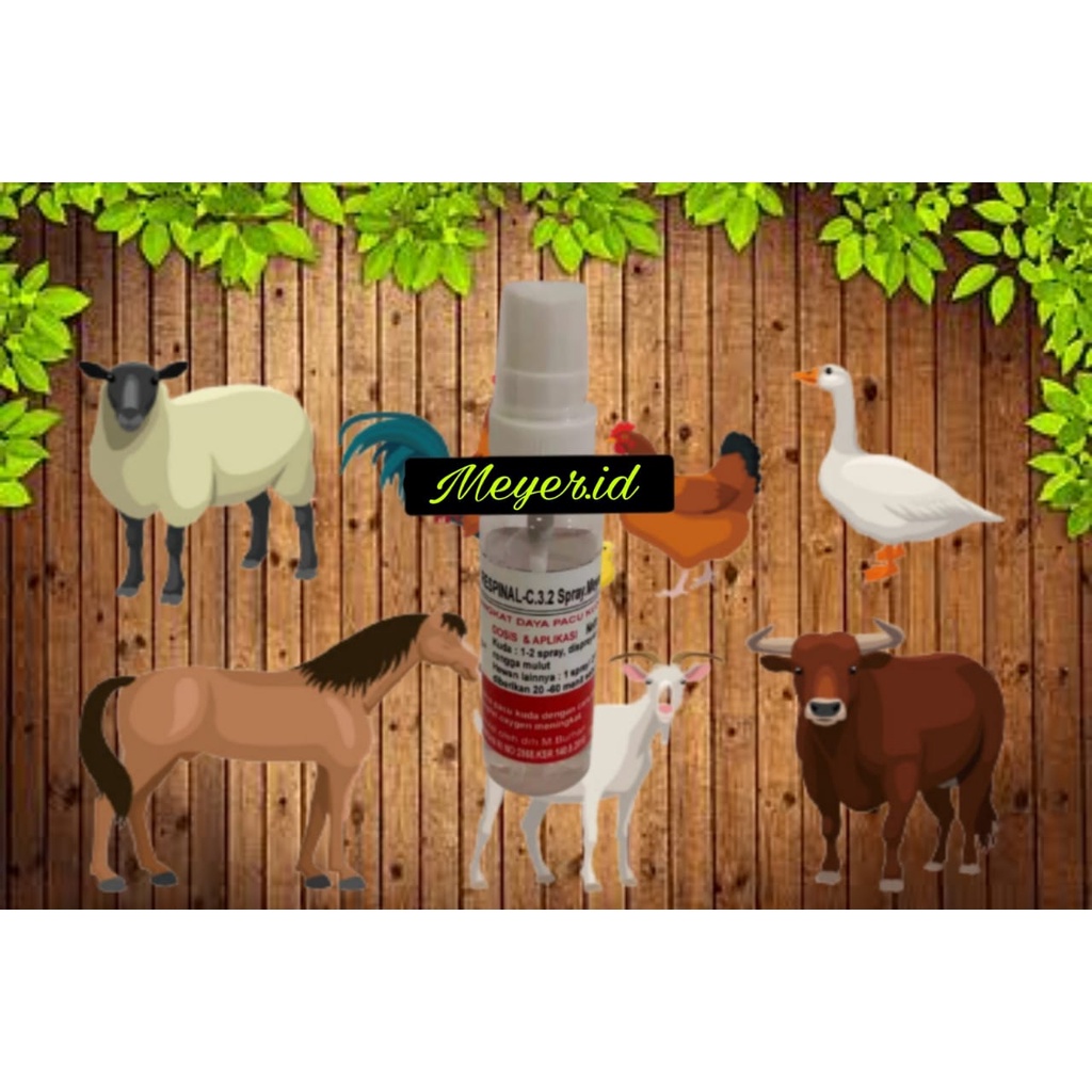 Respinal C3.2 Spray Meyer 10ML - Obat Stamina kuda pacu