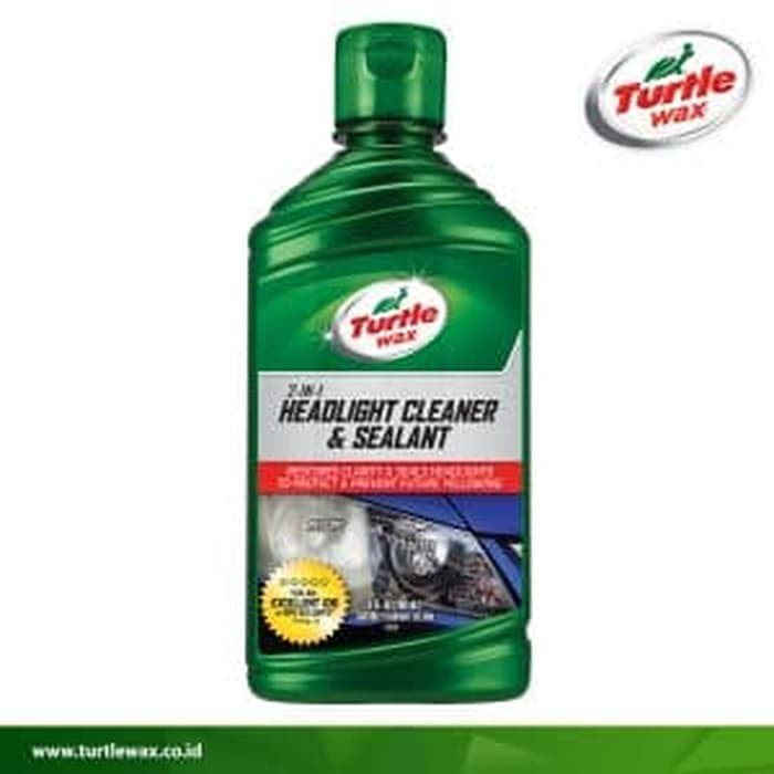 TURTLE WAX HEADLIGHT CLEANER &amp; SEALANT - PEMBERSIH HEADLAMP PENGKILAP