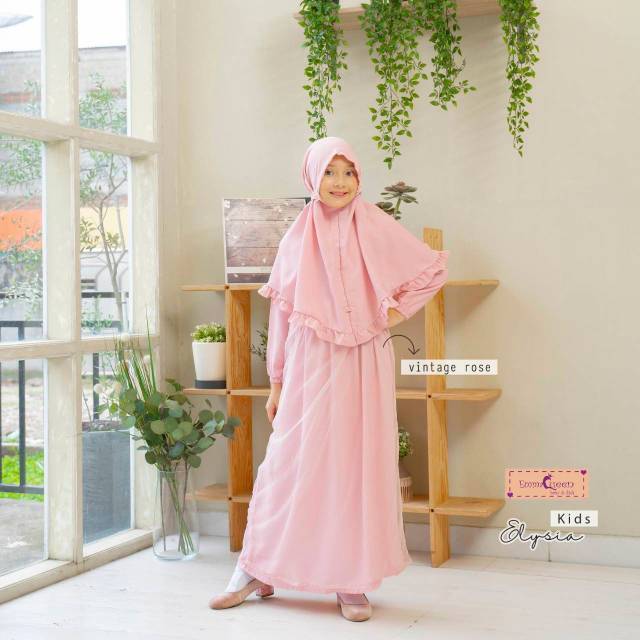 Gamis Anak Elysia Kids Dress Emmaqueen