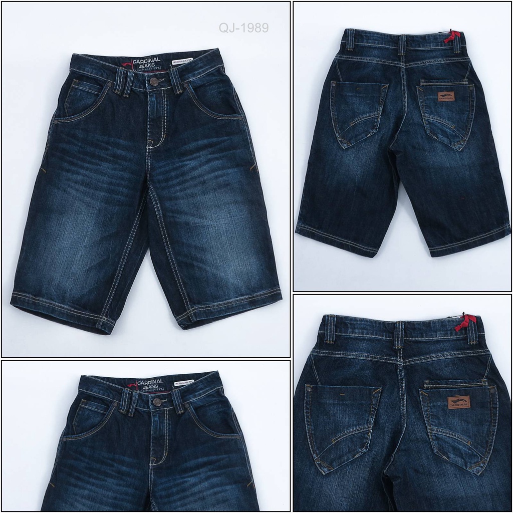Celana Pendek Jeans Cowok Cardinal 28-32