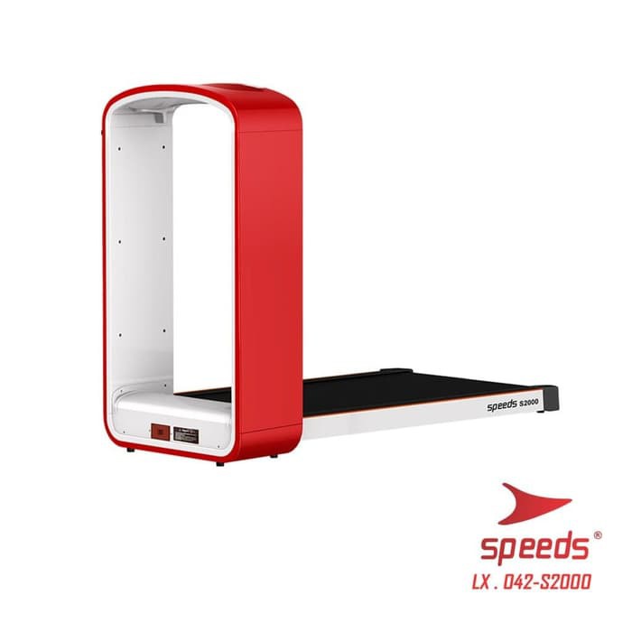 Treadmill Elektrik Automatis Portable Minimalis Gym Fitness S2000