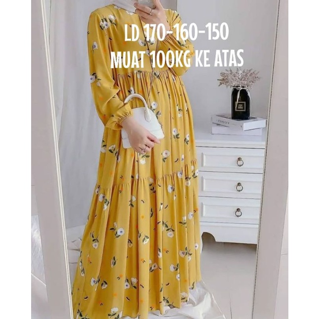 GAMIS KUNING LD 150-160-170 SUPER JUMBO