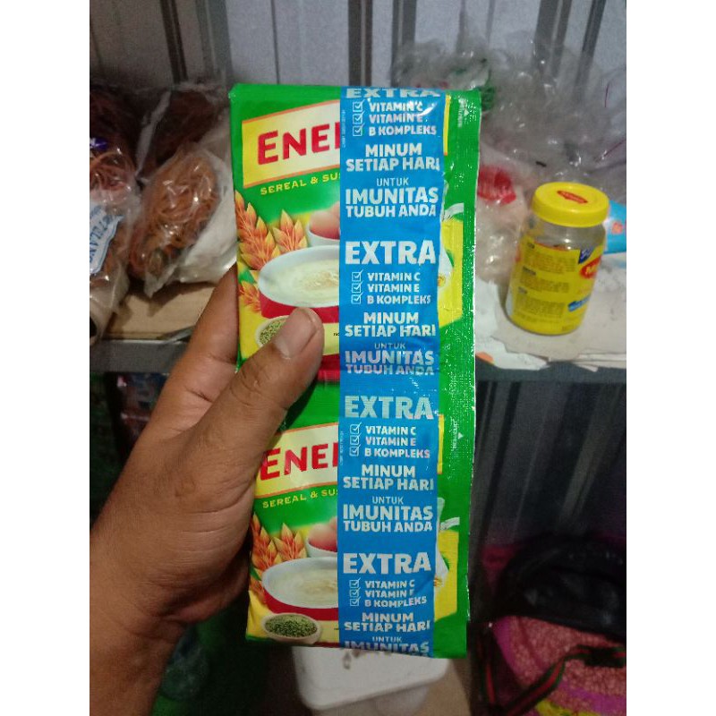 

energen kacang hijau(isi 10saset)