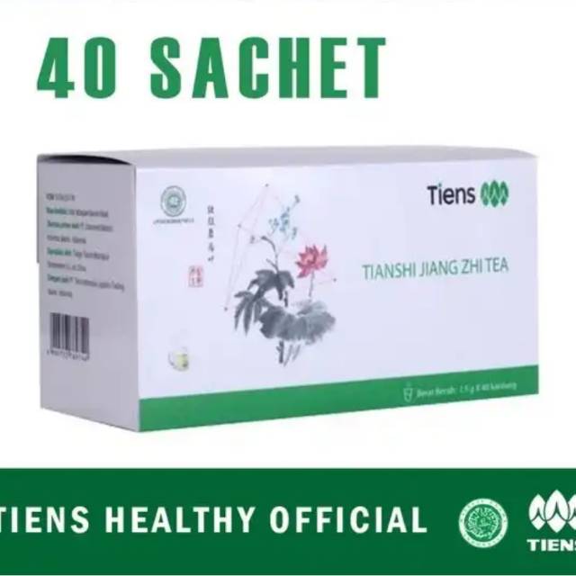 JIANG ZHI TEA/ TEH PELANGSING/ TEH DIET HERBAL TIENS/ 100%ORIGINAL TIENS