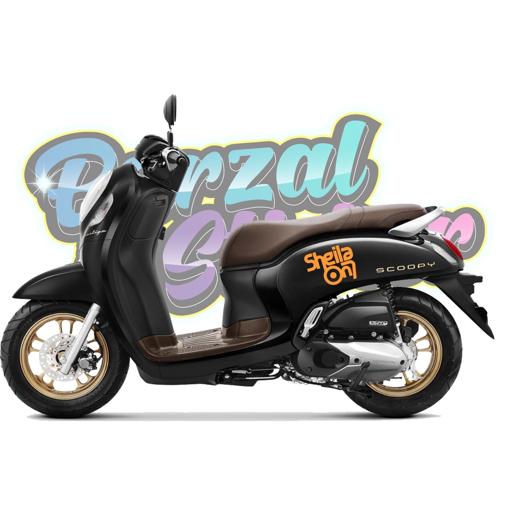sticker logo cutting / cuting motor / unik / SHEILA ON 7