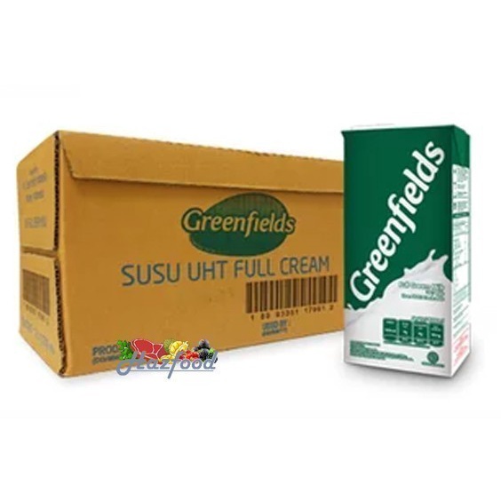 

Susu UHT Fullcream GREENFIELDS 1 liter / Carton 12 pcs