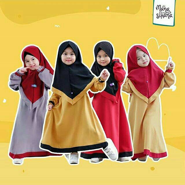 ZAINAB SET (GAMIS SYARI ANAK)