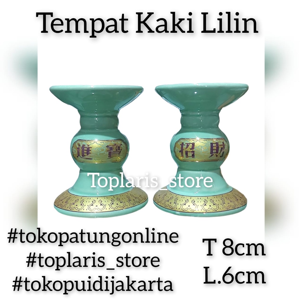 Tempat Kaki Lilin Keramik