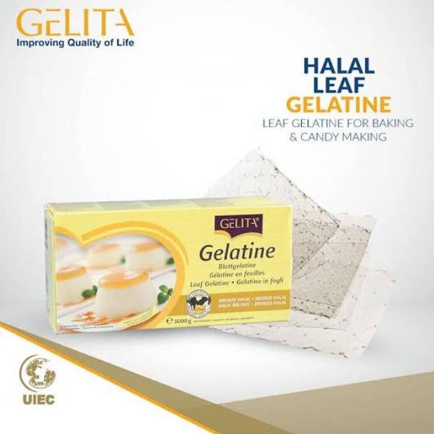 

ダ 10 Lembar Gelatin Lembaran Halal / Gelatine Sheet Gelita Halal ↷