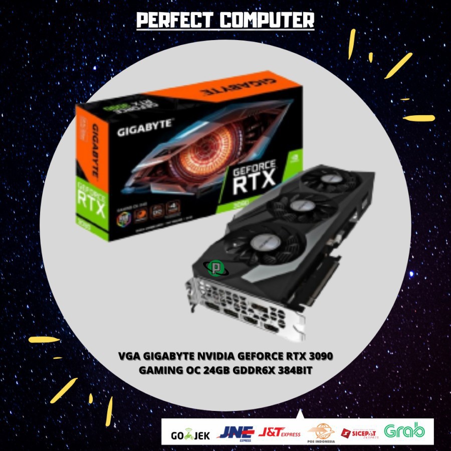 VGA GIGABYTE NVIDIA GEFORCE RTX 3090 GAMING OC 24GB GDDR6X 384BIt
