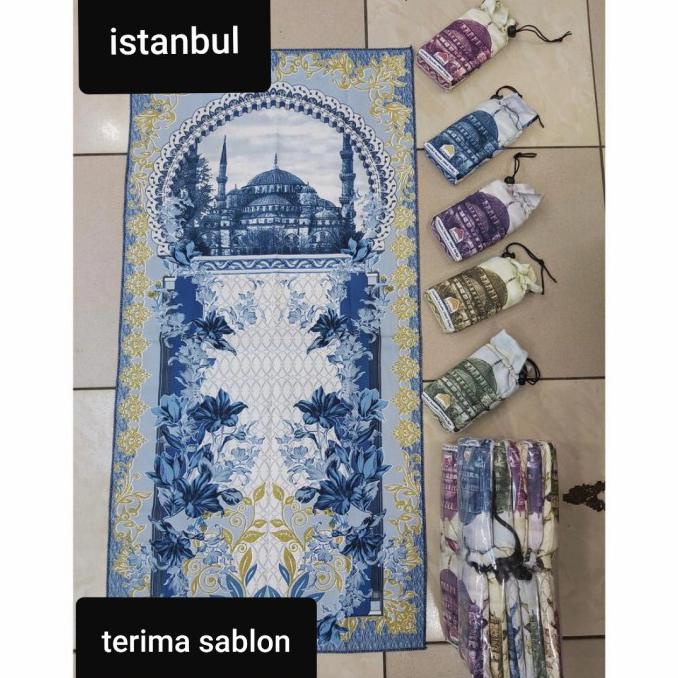 Mantap Sajadah Traveling Hagia Sophia/Abu Dhabi/Sajadah Travel Terbatas