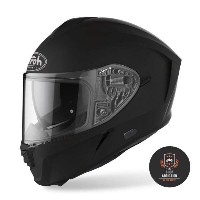 AIROH SPARK BLACK MATT | HELM FULL FACE | ORIGINAL | SNI