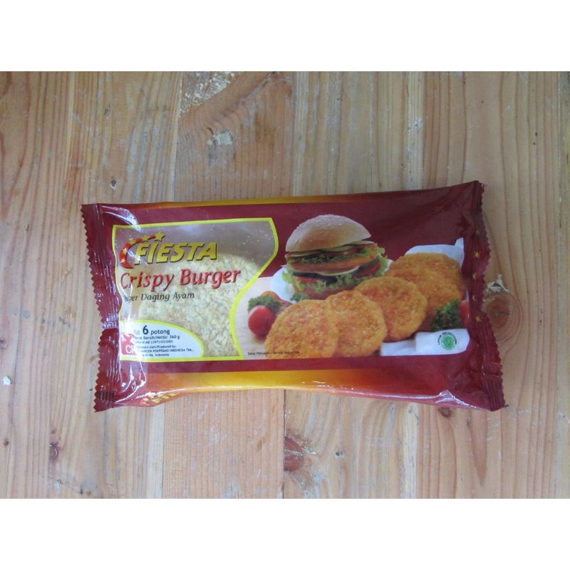 

Fiesta Crispy Burger 360Gram