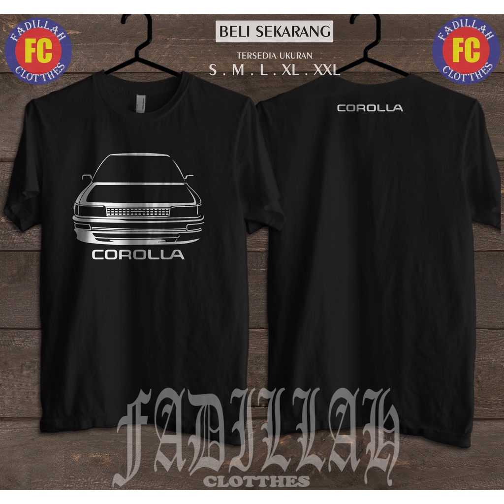 Kaos Mobil Toyota Corolla AE 92 AE92 Baju Otomotif