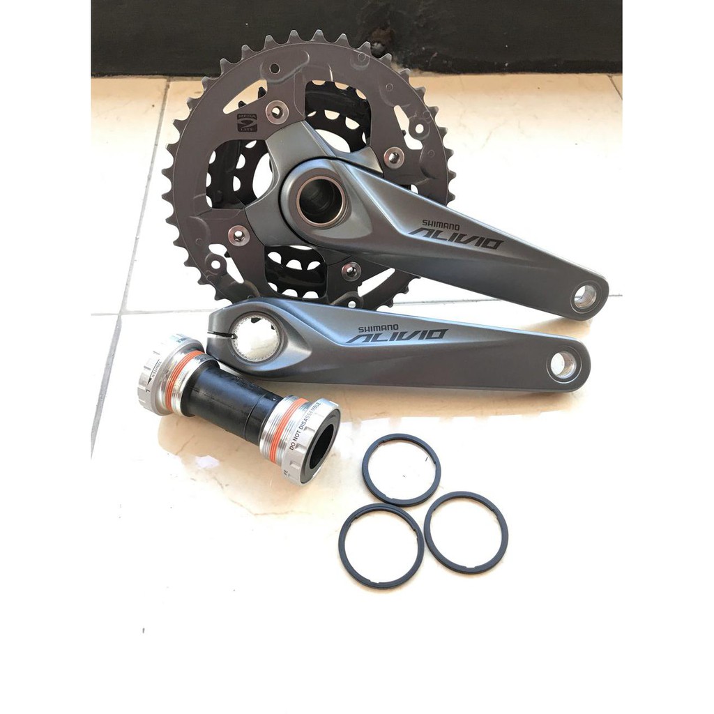 Crank Shimano Alivio 40.30.22 170mm