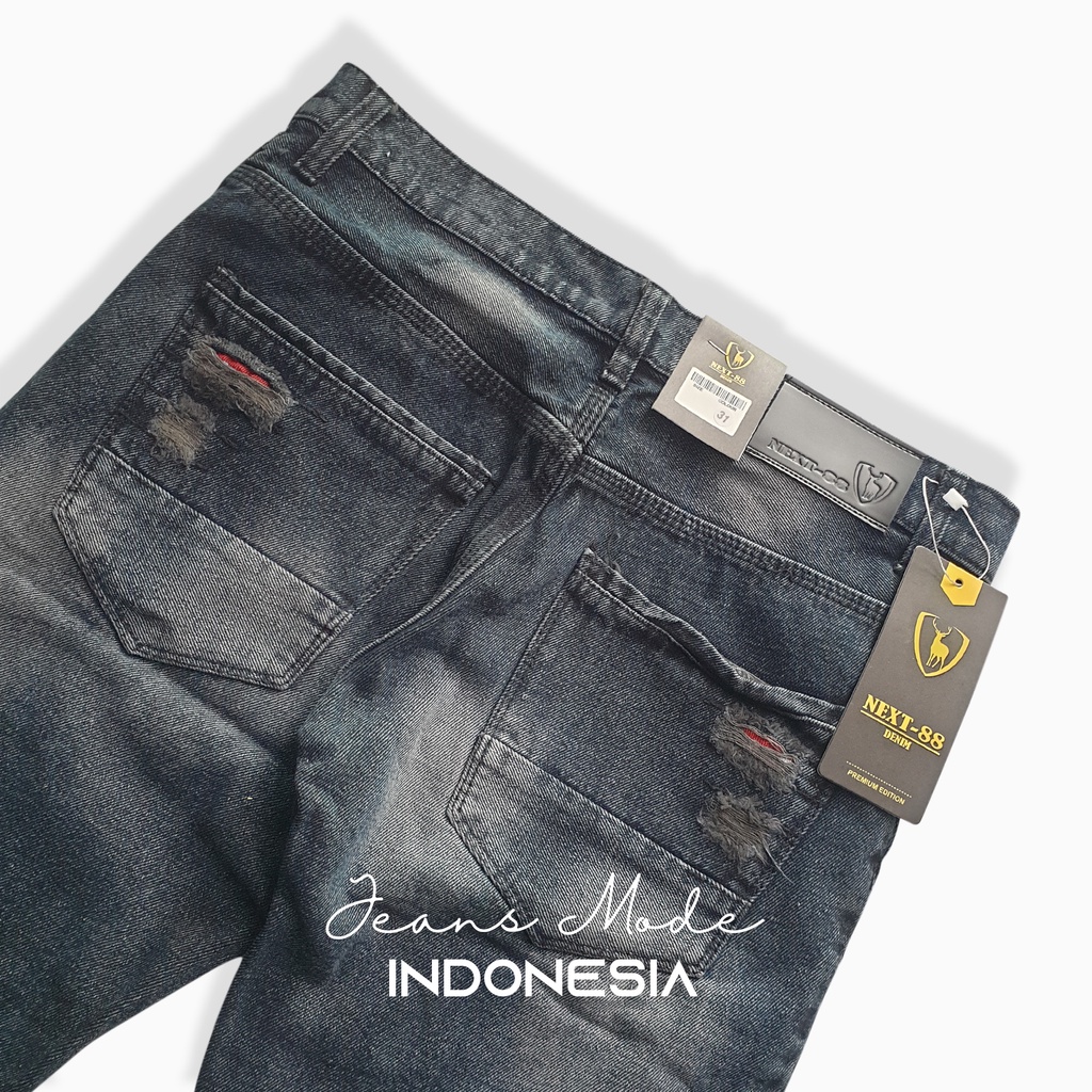 Jeans pendek pria Riped orginal jeanas sobek pria jeans levis pria