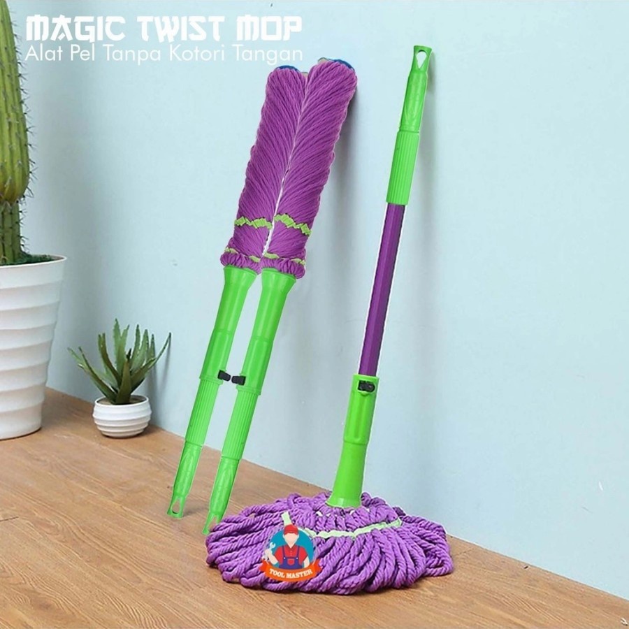 BAYAR DITEMPAT - ALAT PEL TWIST MOP PEL LANTAI GAGANG - PEL LANTAI PUTAR PERAS - PEL MAGIC