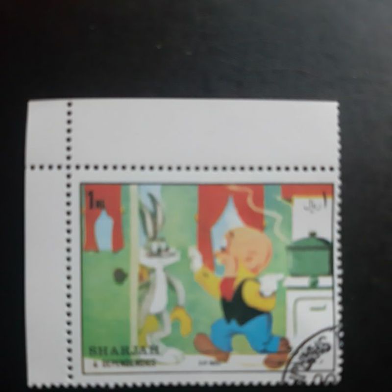 

Perangko Sharjah air mail seri kartun 1 prangko