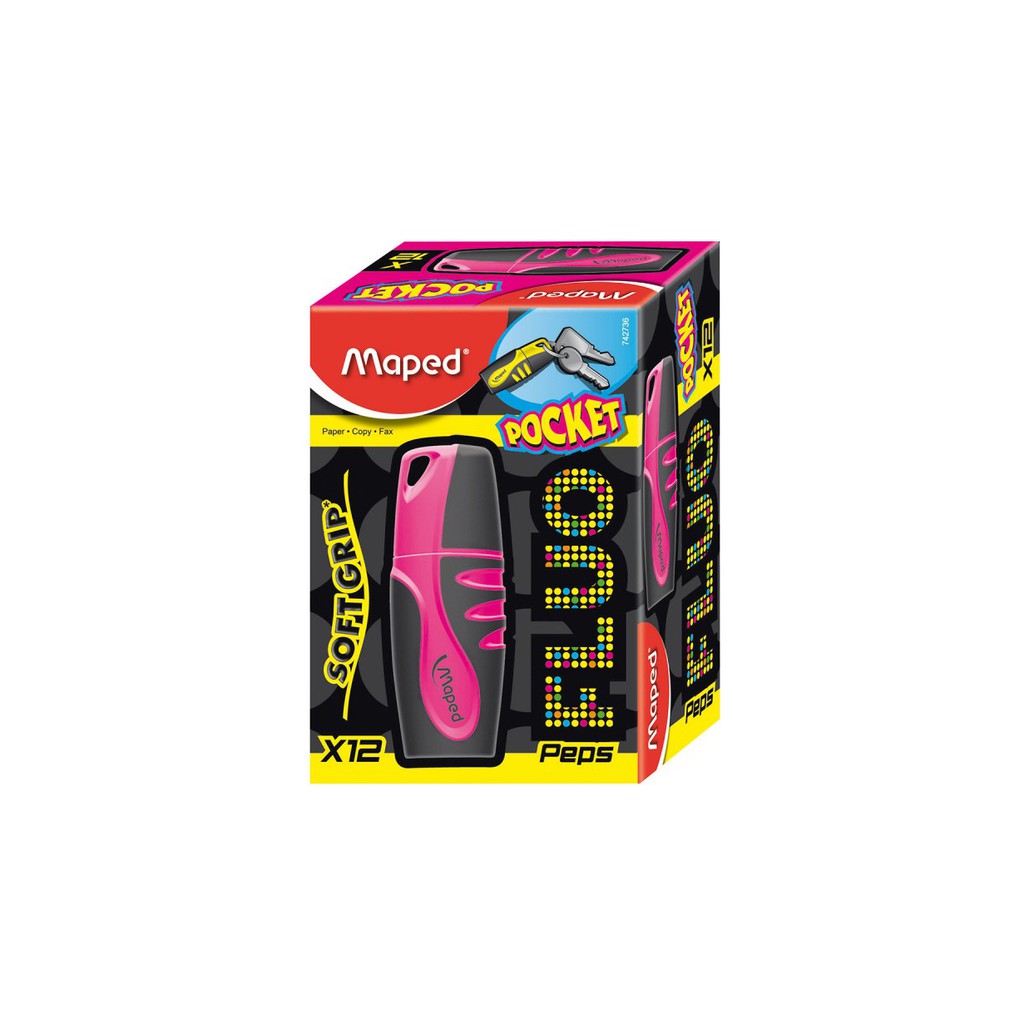 

Fluo Peps Pocket Pink - Display