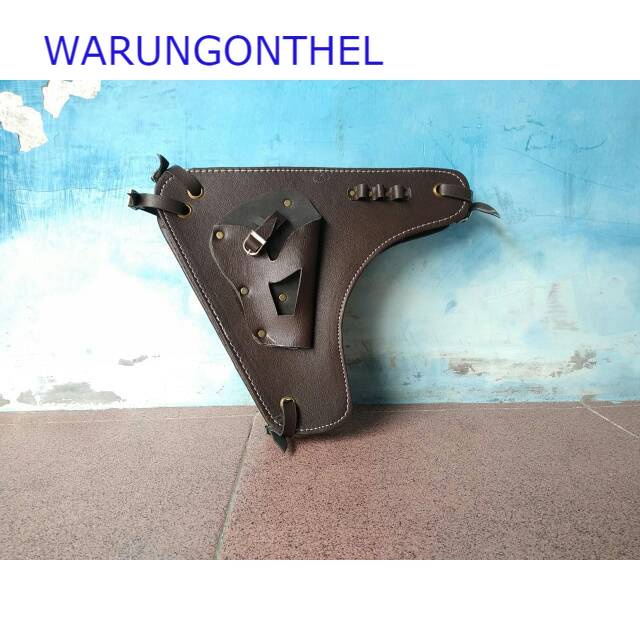 TAS KULIT SEPEDA ONTEL - TAS PISTOL ONTHEL - TAS PISTOL ONTHEL ONTA KEBO