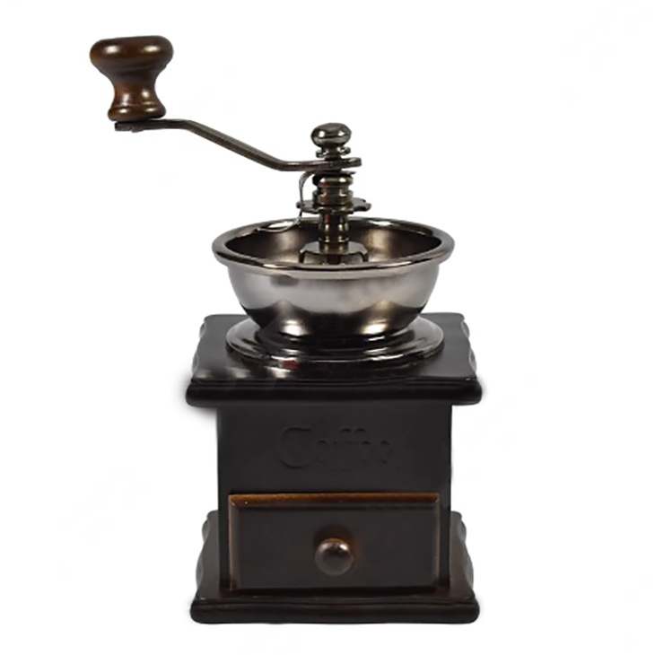Krishome Coffee Grinder Penggiling Biji Kopi Manual Model Klasik Bisa Gilingan Kasar Halus Bahan Kayu Model Di Putar Kris Home Classic