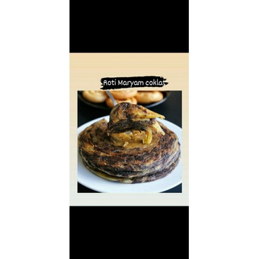 

roti maryam coklat