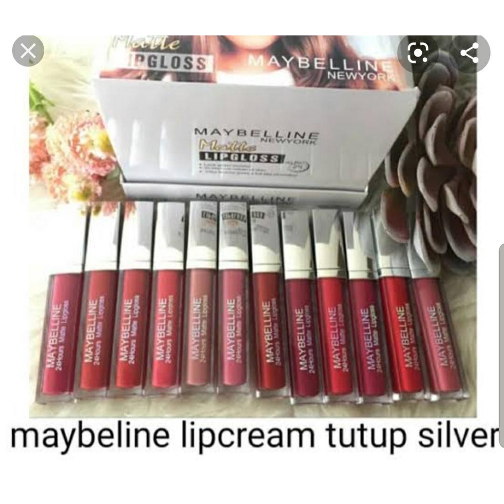 PROMO 1 PAKET ISI 2 PCS - Bedak REVLON 2 in 1 Plus Lipstik Lipcream Maybelline New Matte Warna Rando