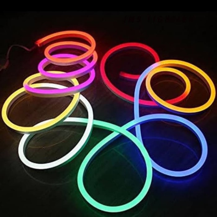 Lampu Led Selang Neon Flex 12 Volt 5 Meter Name Sign Lampu Neon Nama Toko