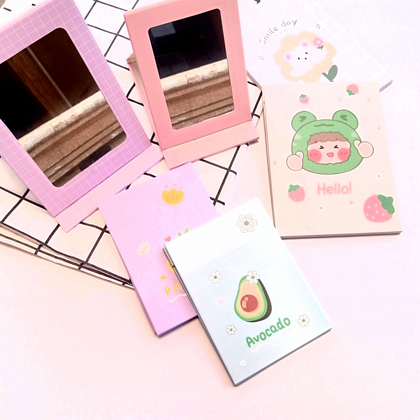 Cermin Lipat Kotak Kaca Lipat Karakter-7