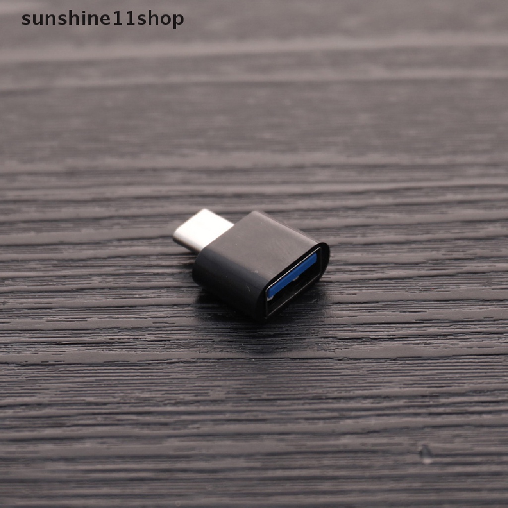 (SHO) Adapter OTG USB Female Ke Tipe-C Male Untuk Smartphone Android