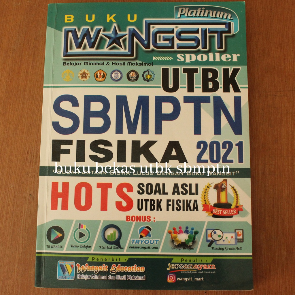 [PRELOVED][BEKAS] Buku Wangsit SBMPTN 2021 TKA SAINTEK - Fisika