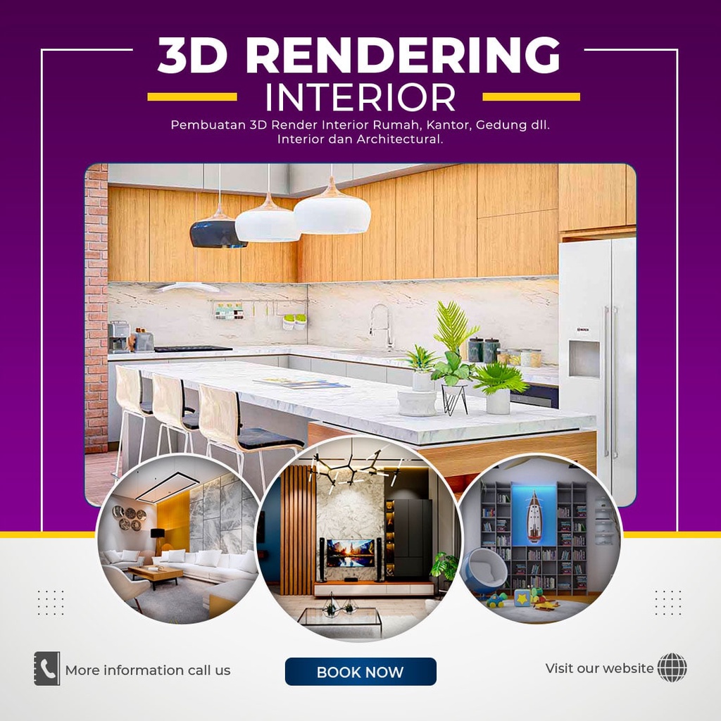 Jasa 3D Render Interior