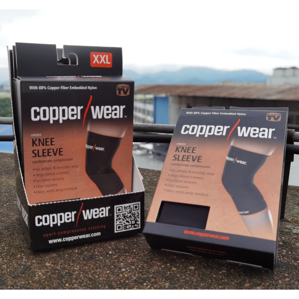 100% Original Quality Copper Wear Compression Knee Sleeve unisex