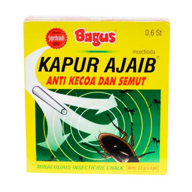 KAPUR SEMUT - KAPUR AJAIB - BAGUS - ISI 1 DAN JUMBO