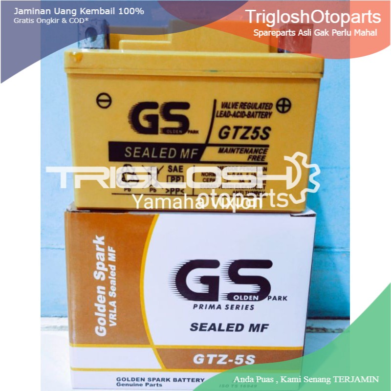 MURAH aki kering gs for yamaha vixion