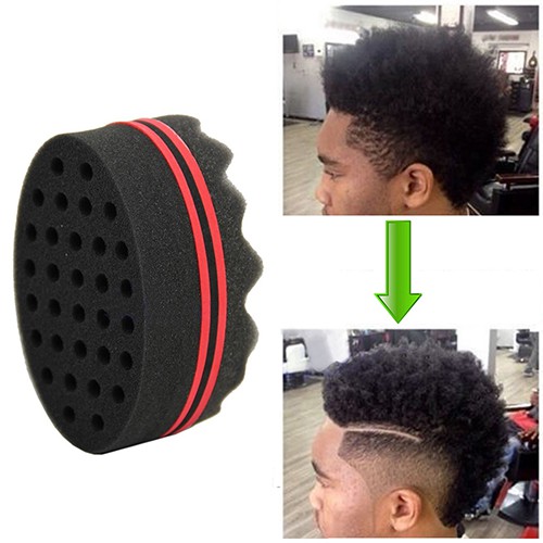 Hair Small Wave Twists Magic Sponge Brush For Locking Coil Afro Curl Barber Tool