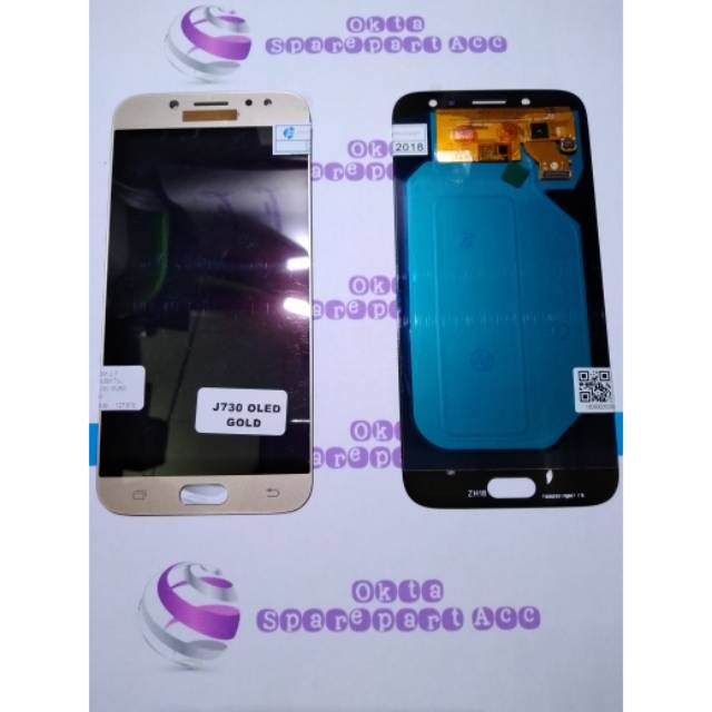 LCD + TOUCHSCREEN Samsung Galaxy J7 Pro J730 Amoled Fullset - BISA KONTRAS - Ori