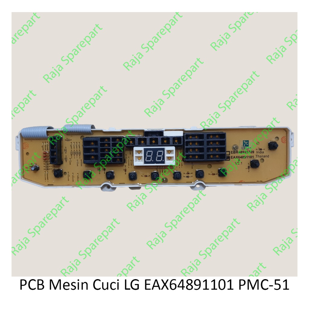 PCB /MODUL/ PANEL MESIN CUCI LG EAX64891101 PMC-51 (LG 10tombol TS75VM TS81VM TS91VM)