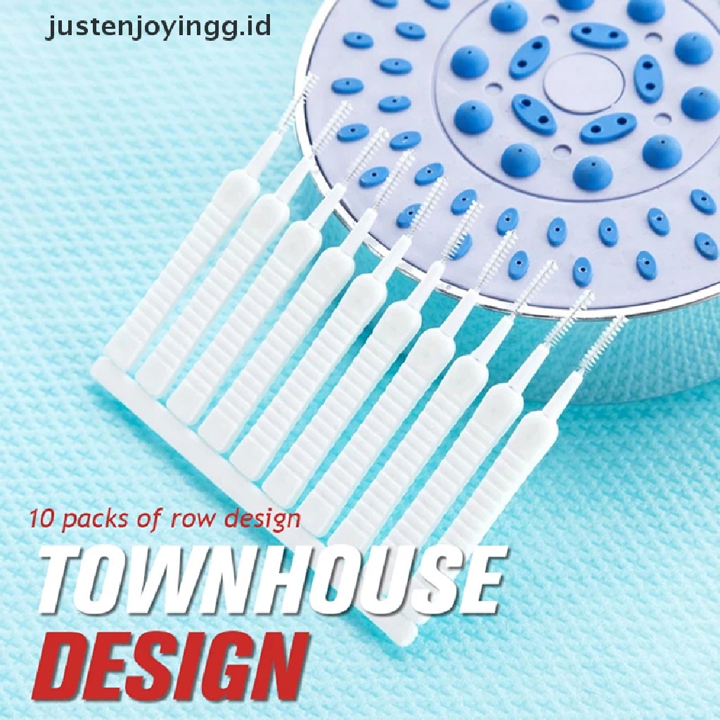 10pcs / set Sikat Pembersih Lubang Gap Anti Sumbat