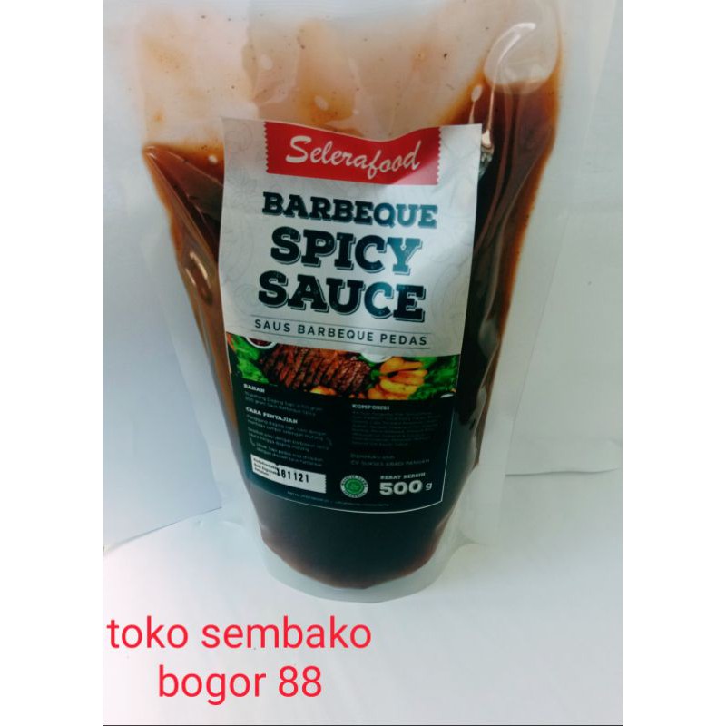 

Saus Barbeque spicy/ pedas bbq 500 grm/saus barbeque pedes
