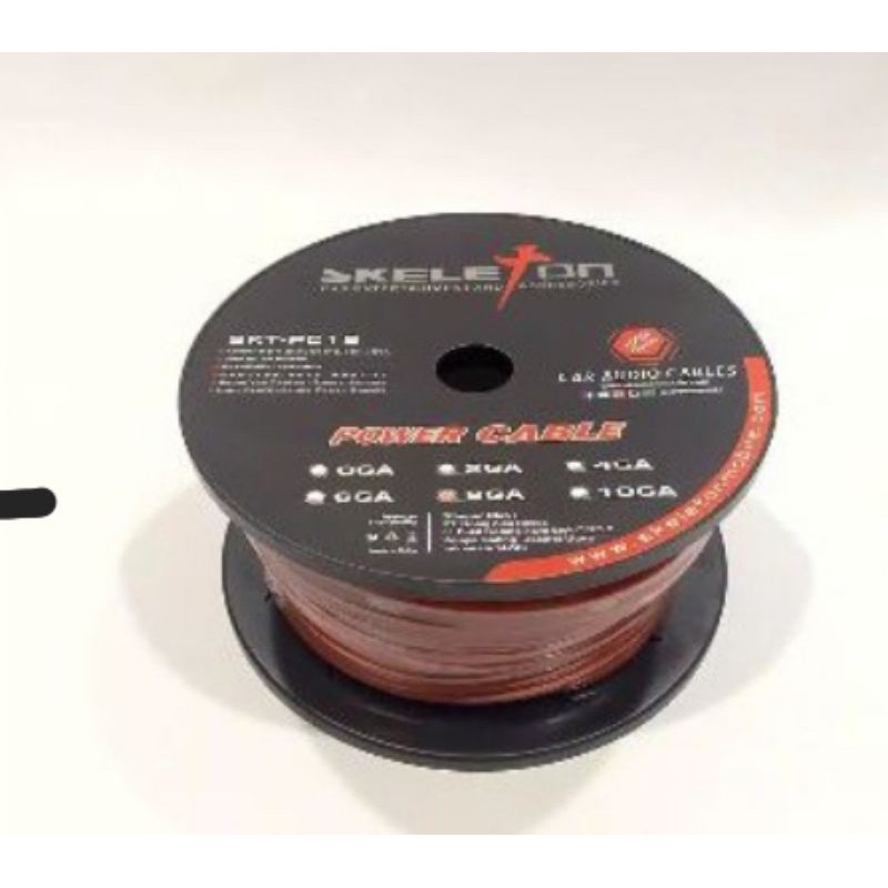 SKELETON CABEL POWER 8 AWG SKT- PC18