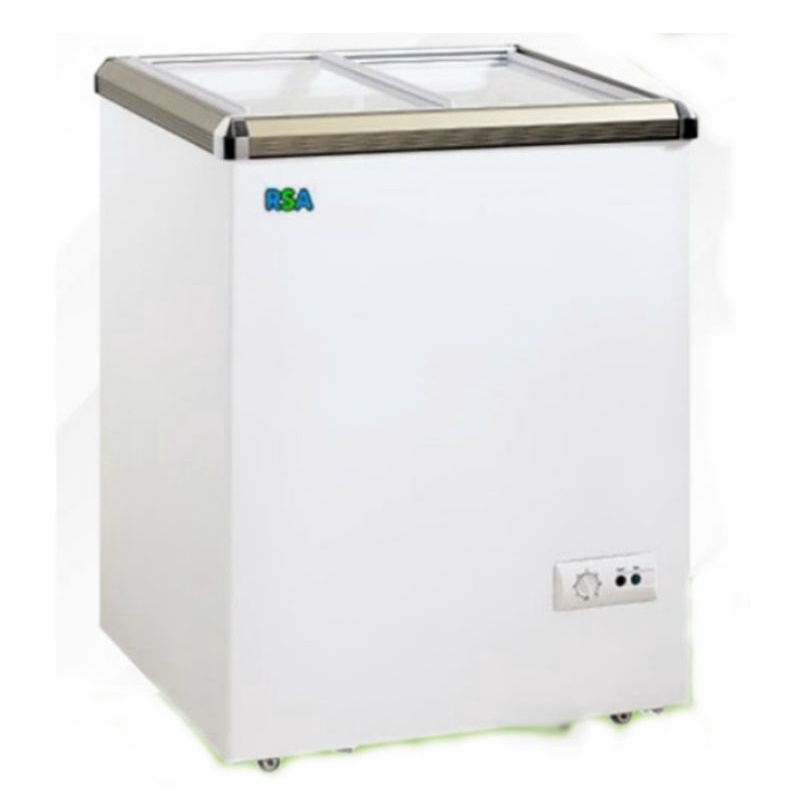 Freezer Box, Chest Freezer, Freezer Es Cream Tutup Kaca RSA XS-110(100 Liter)