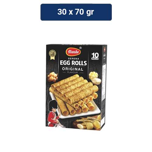 Monde Serena Egg Roll Original 70g x 30 (1 Karton)