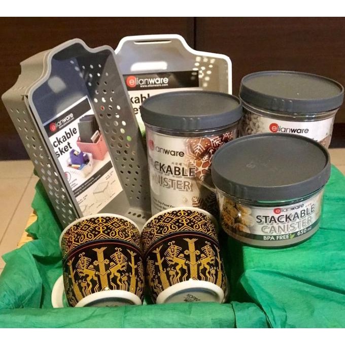 

Parcel / Hampers Ramadhan toples keranjang dan mug series 1