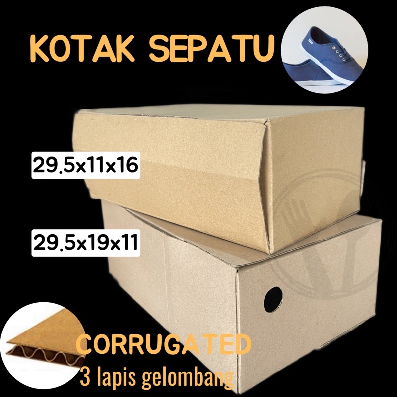 kotak sepatu box sepatu dus sepatu