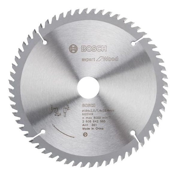 BOSCH Circular Saw Blade For Wood / Mata Gergaji Kayu 16&quot; X 60 T (038)